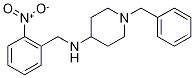 1-Benzyl-N-[(2-nitrophenyl)-methyl]piperidin-4-amine CAS#: 98754-28-0