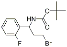 1-(Boc-aMino)-3-broMo-1-(2-fluorophenyl)propane CAS#: 924818-00-8