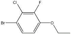 1-Bromo-2-chloro-4-ethoxy-3-fluorobenzene CAS#: 909122-17-4