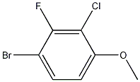 1-Bromo-3-chloro-2-fluoro-4-methoxybenzene CAS#: 909122-18-5