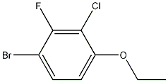 1-Bromo-3-chloro-4-ethoxy-2-fluorobenzene CAS#: 909122-14-1