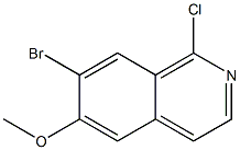 1-Chloro-6-Methoxy-7-broMoisoquinoline CAS#: 924271-35-2