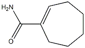 1-Cycloheptene-1-carboxamide(6CI) CAS#: 98425-73-1