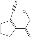 1-Cyclopentene-1-carbonitrile, 2-chloroacetyl- (6CI) CAS#: 98545-90-5