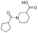 1-(Cyclopentylcarbonyl)-3-piperidine-carboxylic acid CAS#: 926227-70-5