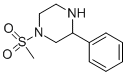 1-METHANESULFONYL-3-PHENYL-PIPERAZINE CAS#: 912763-31-6