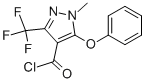 1-METHYL-5-PHENOXY-3-(TRIFLUOROMETHYL)-1H-PYRAZOLE-4-CARBONYL CHLORIDE CAS#: 921939-09-5