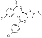 1-Me-3,5-O-bis(p-cl-bz)- 2-deoxy-D-ribofuranoside CAS#: 99886-53-0