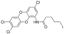 1-N-5-iodovaleramido-3,7,8-trichlorodibenzo-4-dioxin CAS#: 98242-57-0