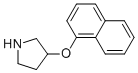 1-NAPHTHYL 3-PYRROLIDINYL ETHER CAS#: 927691-50-7