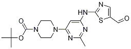 1-Piperazinecarboxylic acid, 4-[6-[(5-forMyl-2-thiazolyl)aMino]-2-Methyl-4-pyriMidinyl]-, 1,1-diMethylethyl ester CAS#: 936845-85-1