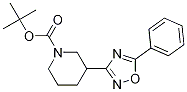 1-Piperidinecarboxylic acid, 3-(5-phenyl-1,2,4-oxadiazol-3-yl)-, 1,1-diMethylethyl ester CAS#: 915226-60-7
