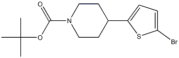 1-Piperidinecarboxylic acid, 4-(5-bromo-2-thienyl)-, 1,1-dimethylethyl ester CAS#: 951259-22-6