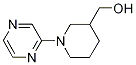 (1-Pyrazin-2-yl-piperidin-3-yl)-Methanol, 98+% C10H15N3O, 分子量 193.25 CAS#: 939986-03-5