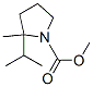 1-Pyrrolidinecarboxylic acid, 2-methyl-2-(1-methylethyl)-, methyl ester CAS#: 919286-33-2