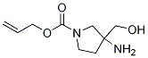 1-Pyrrolidinecarboxylic acid, 3-aMino-3-(hydroxyMethyl)-, 2-propen-1-yl ester CAS#: 951625-99-3