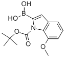 1-(TERT-BUTOXYCARBONYL)-7-METHOXY-1H-INDOL-2-YLBORONIC ACID CAS#: 913835-81-1
