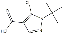 1-(Tert-Butyl)-5-Chloro-1H-Pyrazole-4-Carboxylic Acid CAS#: 950858-13-6