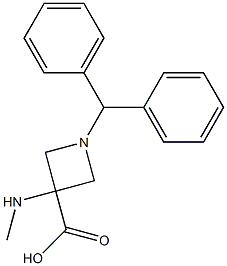 1-benzhydryl-3-(MethylaMino)azetidine-3-carboxylic acid CAS#: 934665-34-6
