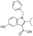 1-benzyl-5-hydroxy-2-isopropyl-1H-indole-3-carboxylic acid CAS#: 951377-66-5