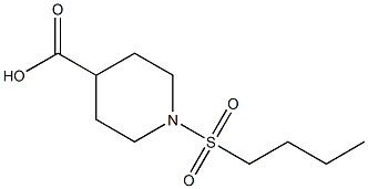1-(butane-1-sulfonyl)piperidine-4-carboxylic acid CAS#: 923155-53-7