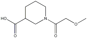 1-(methoxyacetyl)piperidine-3-carboxylic acid CAS#: 926238-94-0
