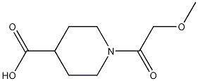 1-(methoxyacetyl)piperidine-4-carboxylic acid CAS#: 926189-92-6