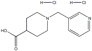 1-(pyrid-3-ylmethyl)piperidine-4-carboxylic acid dihydrochloride CAS#: 946409-40-1