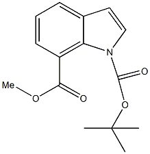 1-tert-Butyl 7-methyl 1H-indole-1,7-dicarboxylate CAS#: 917562-23-3