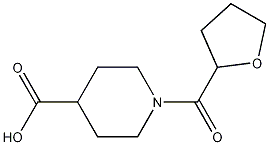 1-(tetrahydrofuran-2-ylcarbonyl)piperidine-4-carboxylic acid CAS#: 926214-32-6