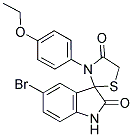 10-BROMO-3-(4-ETHOXYPHENYL)SPIRO[1,3-THIAZOLIDINE-2,3'-INDOLINE]-4,7-DIONE CAS#: 946387-38-8