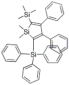 1,1-DIMETHYL-3,4-DIPHENYL-2-TRIMETHYLSILANYL-5-TRIPHENYLSILANYL-1H-SILOLE CAS#: 934563-23-2