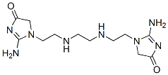 1,1'-[ethane-1,2-diylbis(iminoethane-2,1-diyl)]bis[2-amino-1,5-dihydro-4H-imidazol-4-one] CAS#: 98690-32-5