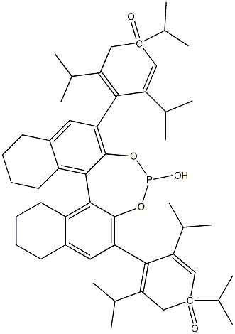 (11bR)-8,9,10,11,12,13,14,15-Octahydro-4-hydroxy-2,6-bis[2,4,6-tris(1-methylethyl)phenyl]-4-oxide-dinaphtho[2,1-d:1',2'-f][1,3,2]dioxaphosphepin CAS#: 929294-27-9
