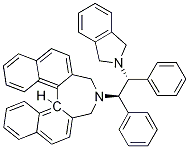 (11bS)- 4-[(1R,2R)-2-(1,3-dihydro-2H-isoindol-2-yl)-1,2-diphenylethyl]-4,5-dihydro-3H-Dinaphth[2,1-c:1',2'-e]azepine CAS#: 951399-95-4