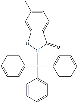 1,2-Benzisoxazol-3(2H)-one, 6-Methyl-2-(triphenylMethyl)- CAS#: 947408-94-8