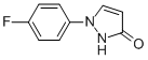 1,2-DIHYDRO-1-(4-FLUOROPHENYL)-3H-PYRAZOL-3-ONE CAS#: 939044-47-0