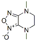 [1,2,5]Oxadiazolo[3,4-b]pyrazine,4,5,6,7-tetrahydro-4,7-dimethyl-,1-oxide(9CI) CAS#: 98778-10-0