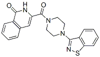 1(2H)-Isoquinolinone,  3-[[4-(1,2-benzisothiazol-3-yl)-1-piperazinyl]carbonyl]- CAS#: 902330-67-0