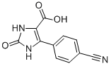 1,3-DIHYDRO-IMIDAZOL-2-ONE-5-(4-CYANO) PHENYL-4-CARBOXYLIC ACID CAS#: 905807-56-9