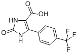 1,3-DIHYDRO-IMIDAZOL-2-ONE-5-(4-TRIFLUOROMETHYL)PHENYL-4-CARBOXYLIC ACID CAS#: 905807-52-5