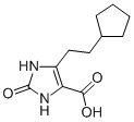1,3-DIHYDRO-IMIDAZOL-2-ONE-5-CYCLOPENTYLETHYL-4-CARBOXYLIC ACID CAS#: 914219-71-9
