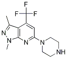 1,3-dimethyl-6-piperazino-4-(trifluoromethyl)-1H-pyrazolo[3,4-b]pyridine CAS#: 952183-62-9