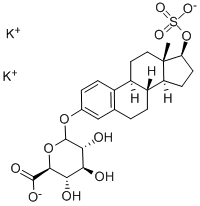 1,3,5[10]-ESTRATRIENE-3,17BETA-DIOL 3-GLUCURONIDE 17-SULFATE DIPOTASSIUM SALT CAS#: 99156-45-3
