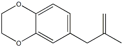 1,4-Benzodioxin, 2,3-dihydro-6-(2-methyl-2-propen-1-yl)- CAS#: 951887-66-4