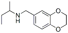 1,4-Benzodioxin-6-methanamine, 2,3-dihydro-N-(1-methylpropyl)- CAS#: 940364-34-1