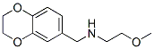 1,4-Benzodioxin-6-methanamine, 2,3-dihydro-N-(2-methoxyethyl)- CAS#: 940364-46-5