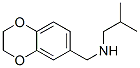 1,4-Benzodioxin-6-methanamine,  2,3-dihydro-N-(2-methylpropyl)- CAS#: 940364-32-9