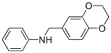 1,4-Benzodioxin-6-methanamine, 2,3-dihydro-N-phenyl- CAS#: 940365-60-6