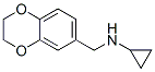 1,4-Benzodioxin-6-methanamine, N-cyclopropyl-2,3-dihydro- CAS#: 940364-42-1